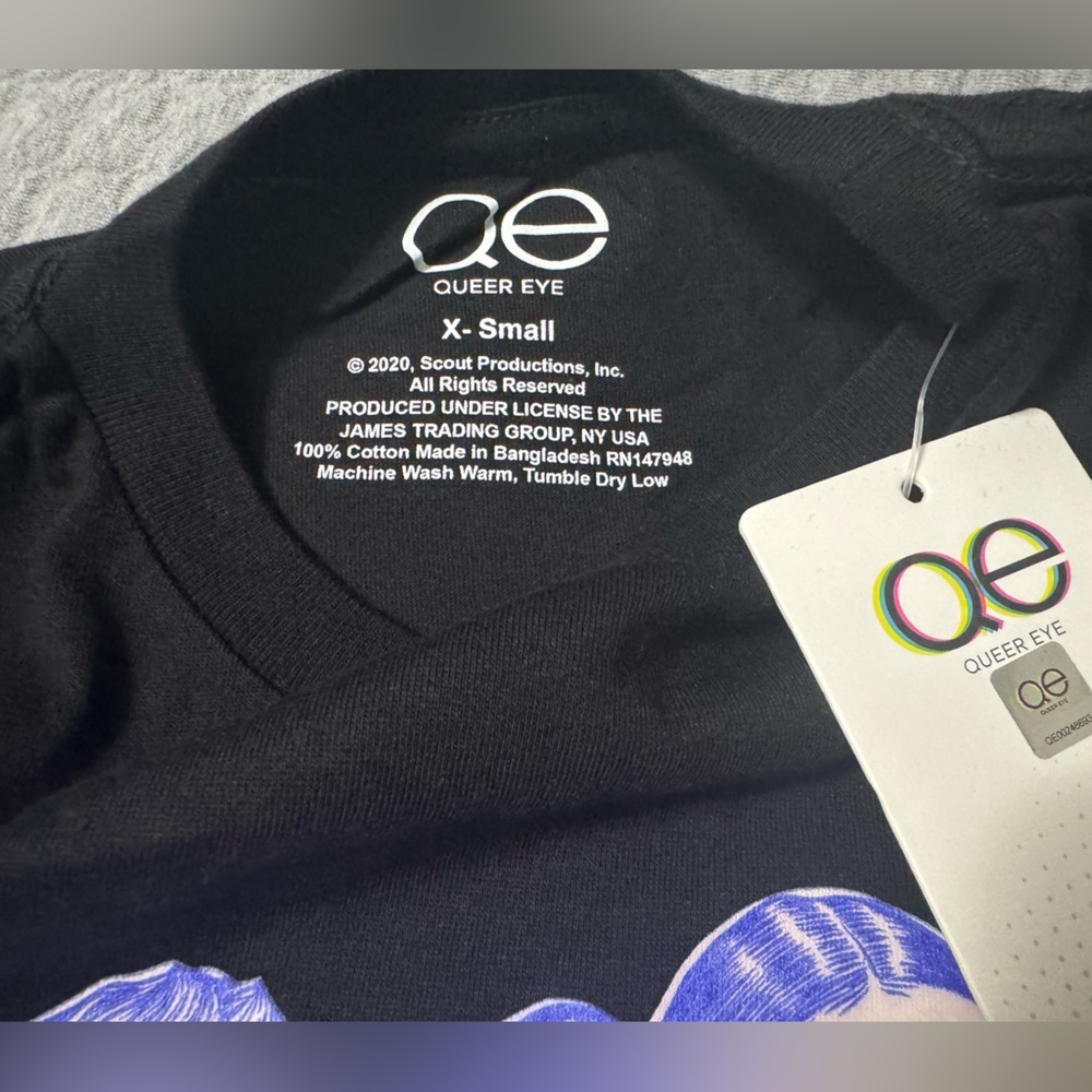 Queer Eye Five Cast Member Black Graphic Tee - Picture 3 of 5